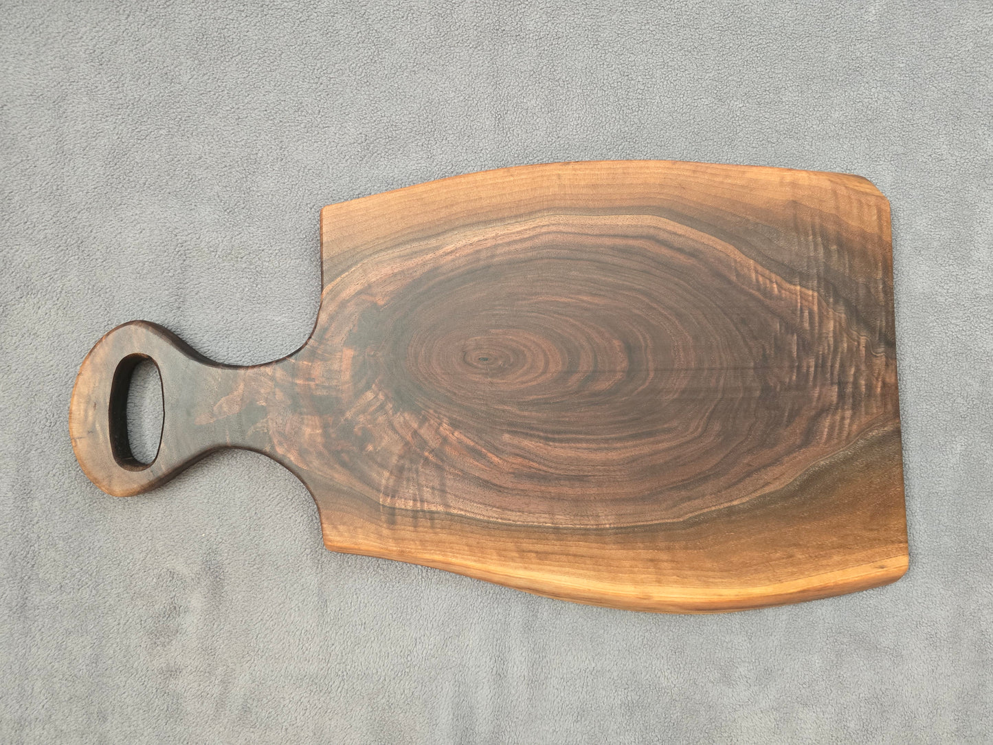 Walnut Live Edge Boards with Handle