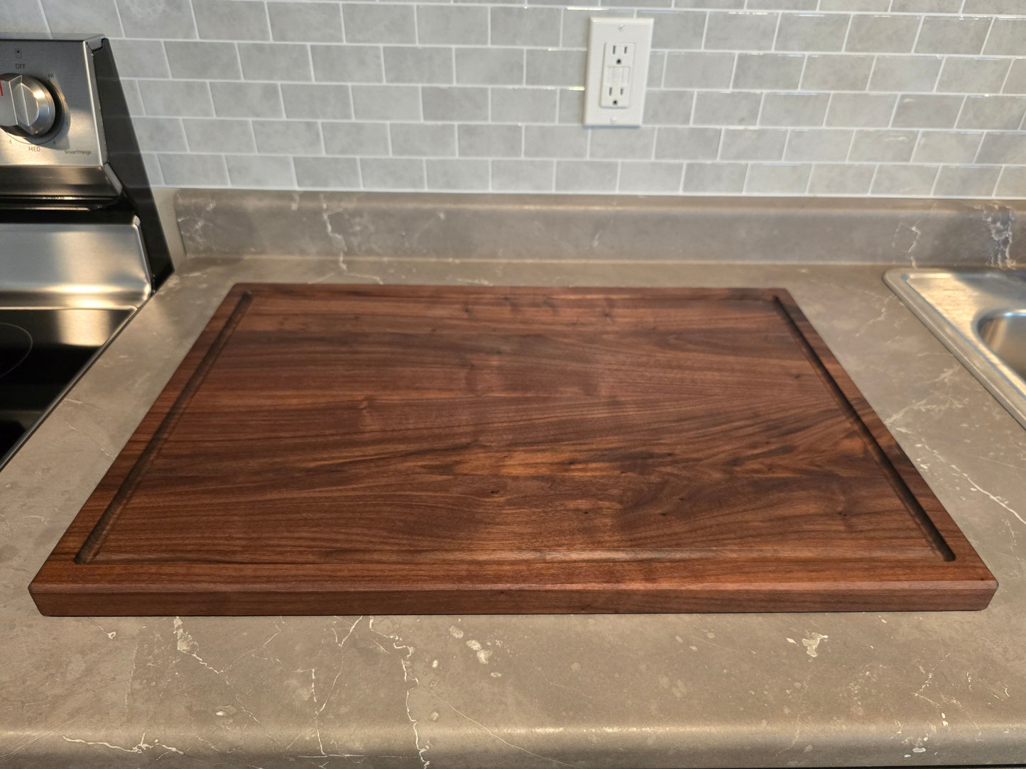 XL Walnut BBQ Board