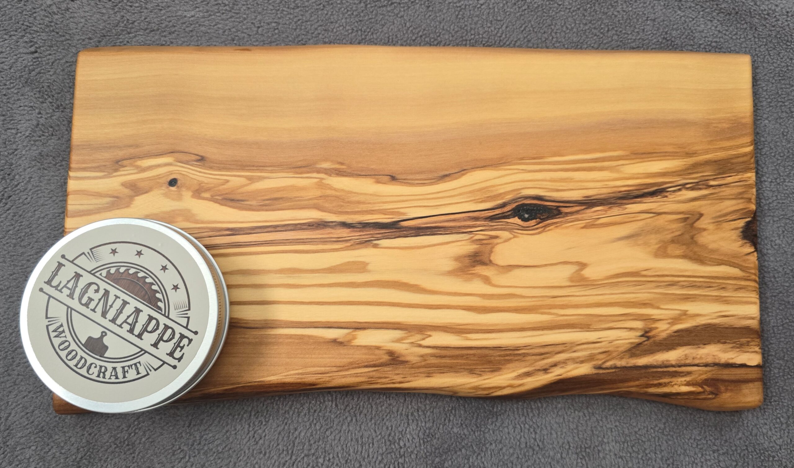 Live Edge Olivewood Charcuterie Board